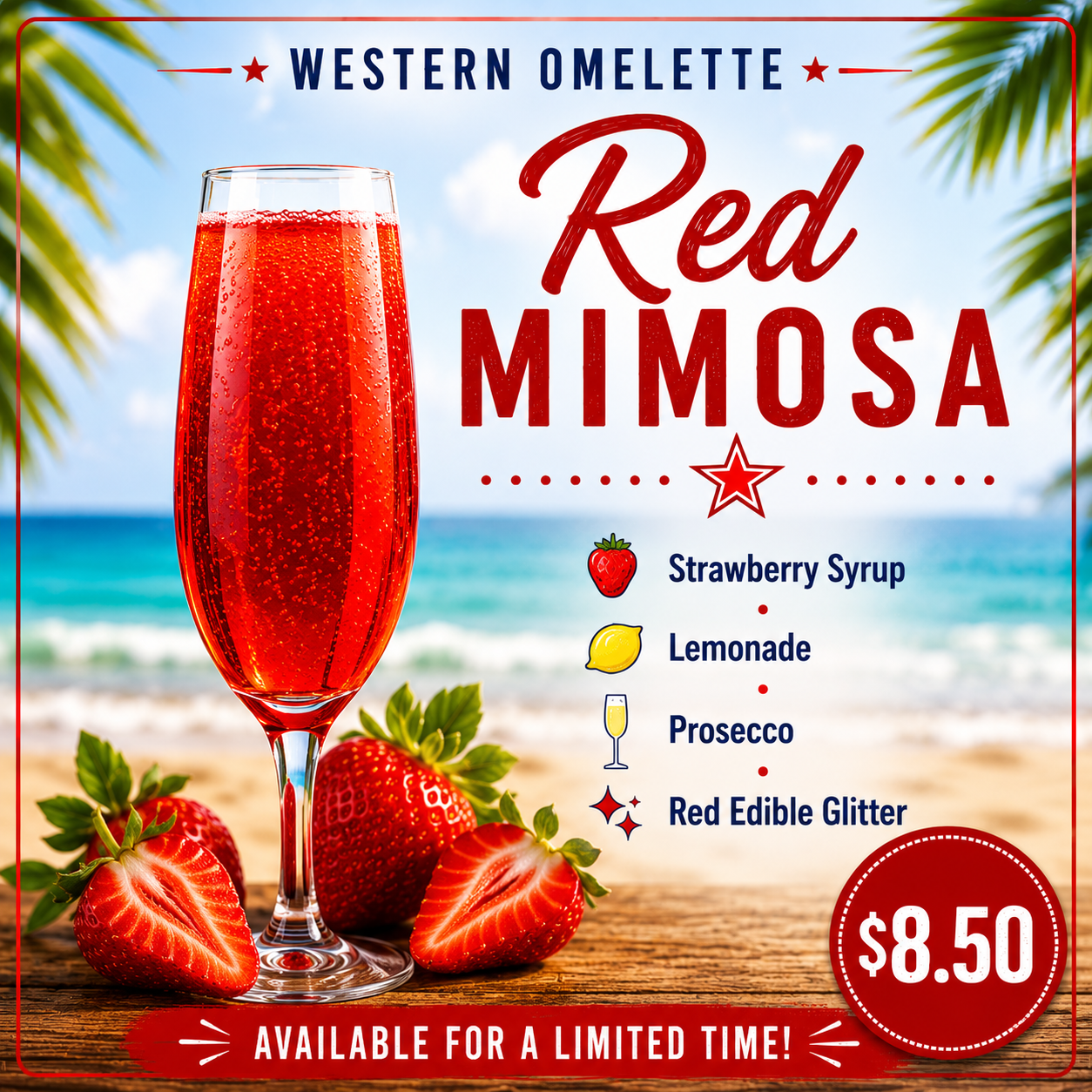 ❤️ Red Mimosa - $8.50