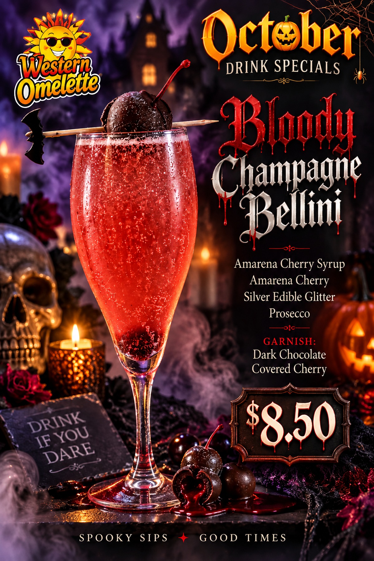 Bloody Champagne Bellini